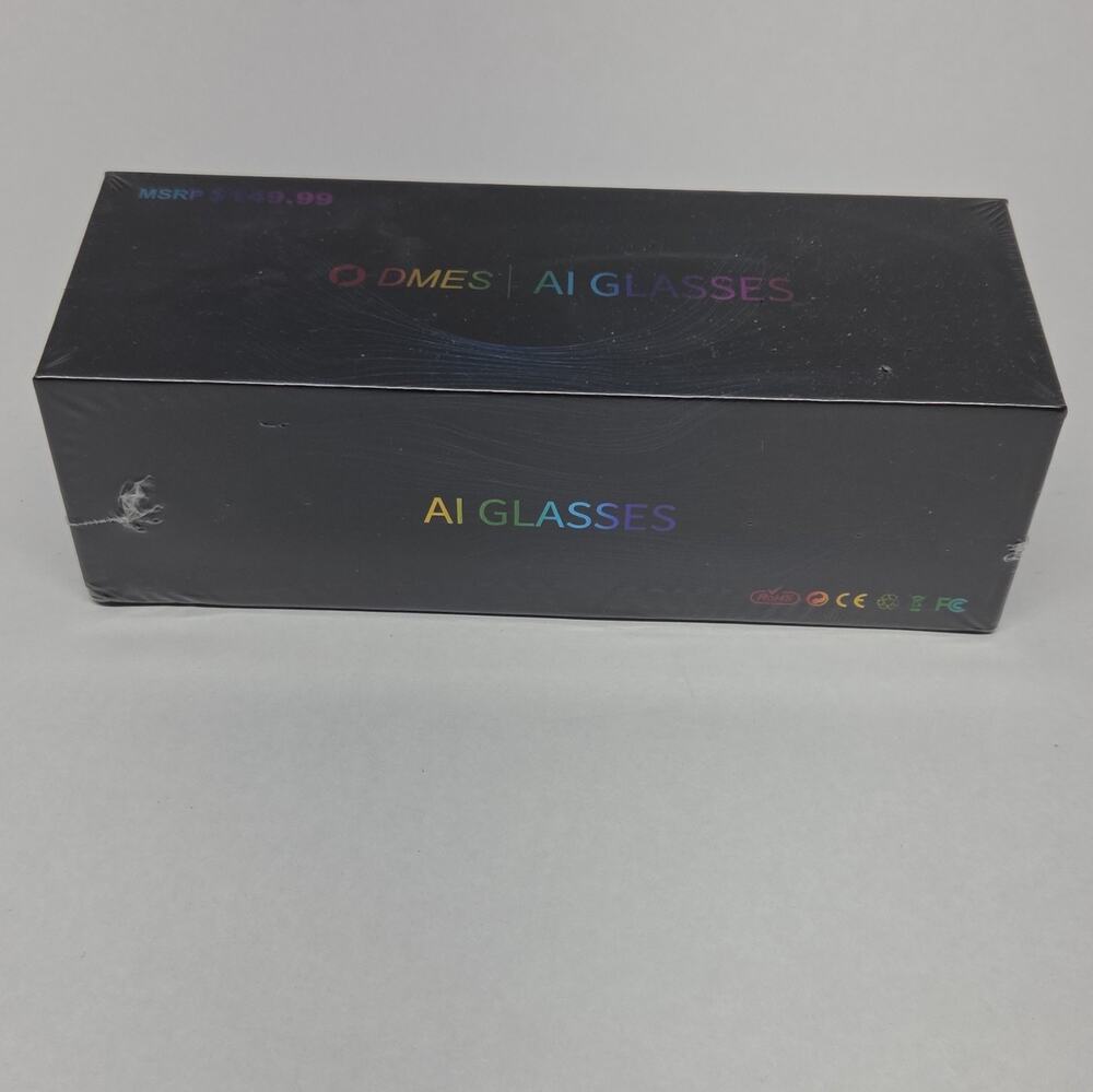 DMES AI Smart Glasses Brand New In Box Black Sealed In Box